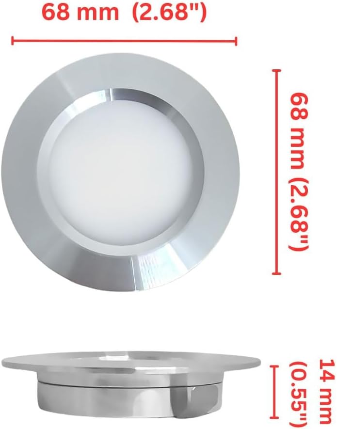 Stainless steel sink drain with dimensions labeled on a white background