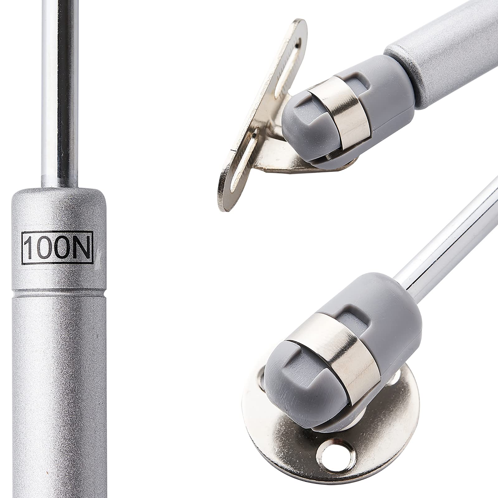 Force gauge with a scale of 100N on a white background
