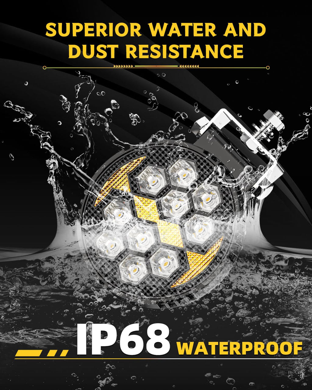 led lighting IP68 water-resistance 