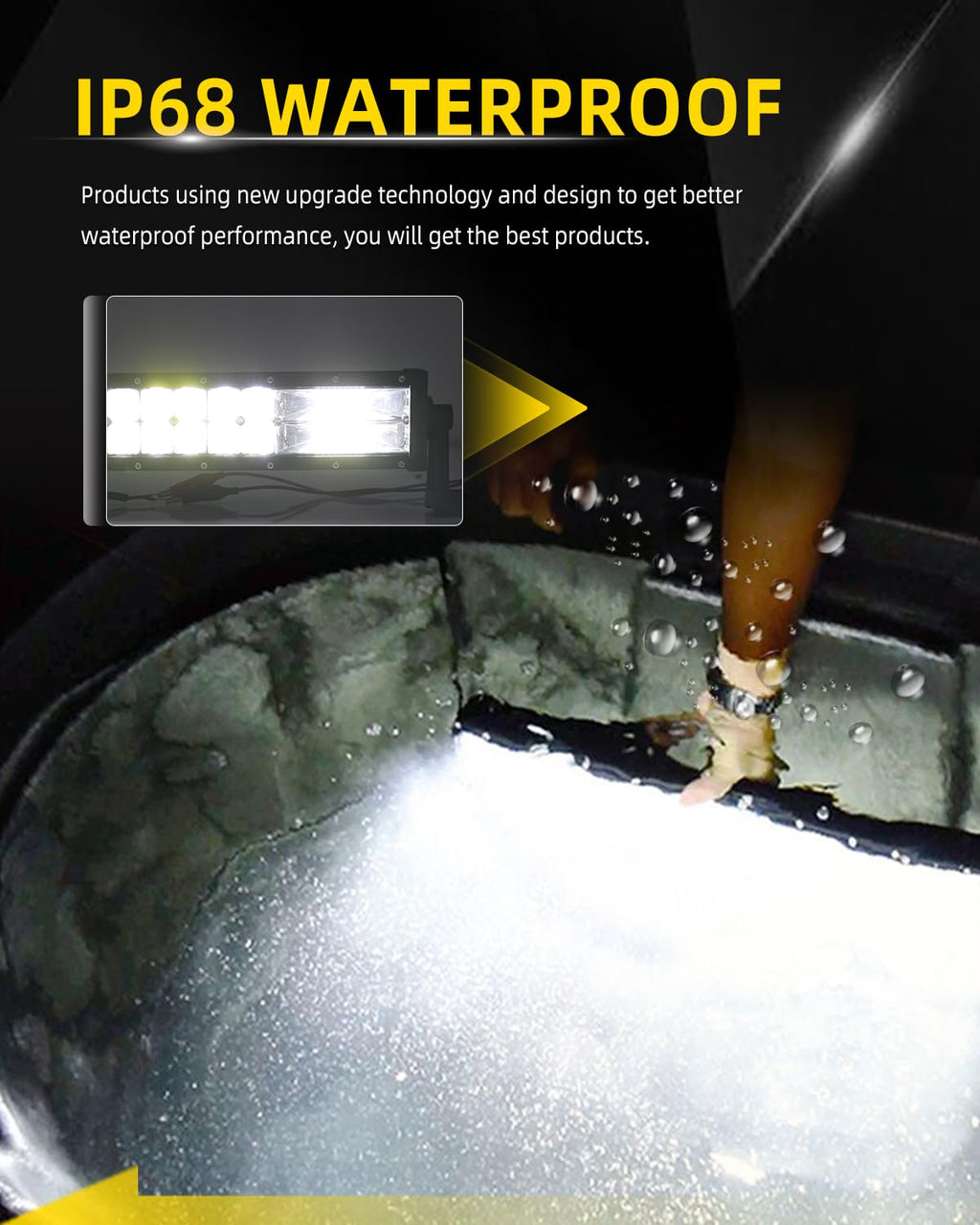 CO LIGHT Curved LED Light Bar 52 inch 750W 80000LM Triple Rows Spot Flood Combo Light Off-Road Driving Lights with Wiring Harness High Brightness for Trucks SUV ATV UTV Marine